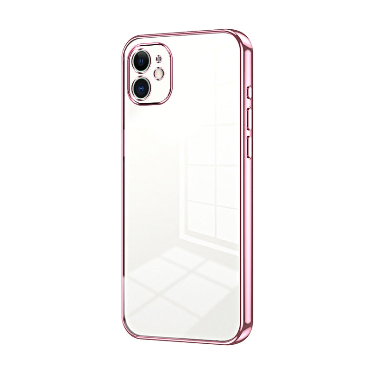 Transparent Plating Fine Hole Phone Case