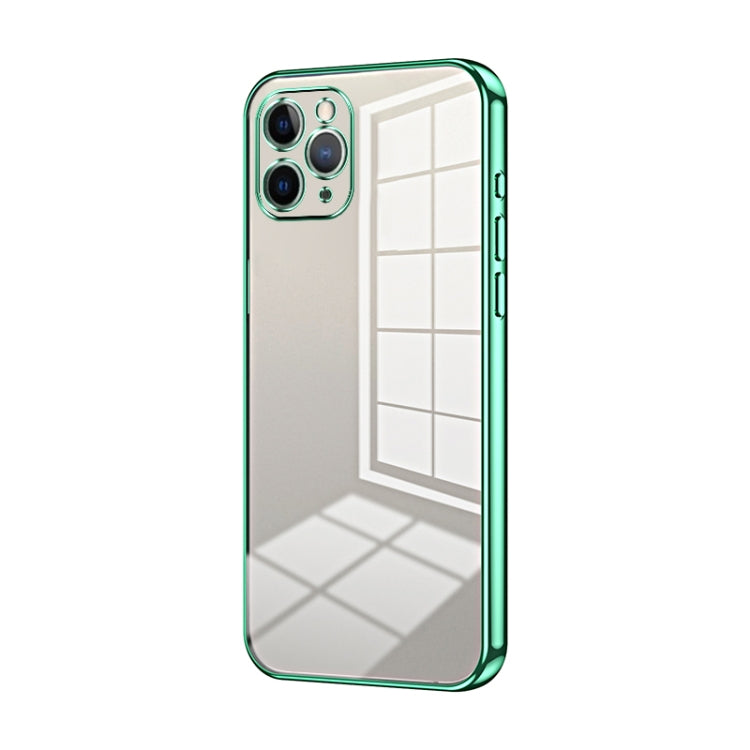 Transparent Plating Fine Hole Phone Case