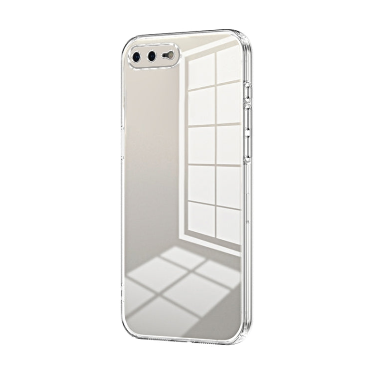 Transparent Plating Fine Hole Phone Case