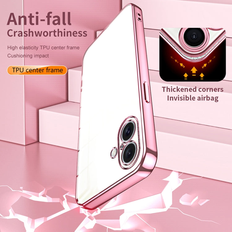 Coque de téléphone transparente à trous fins, série 3