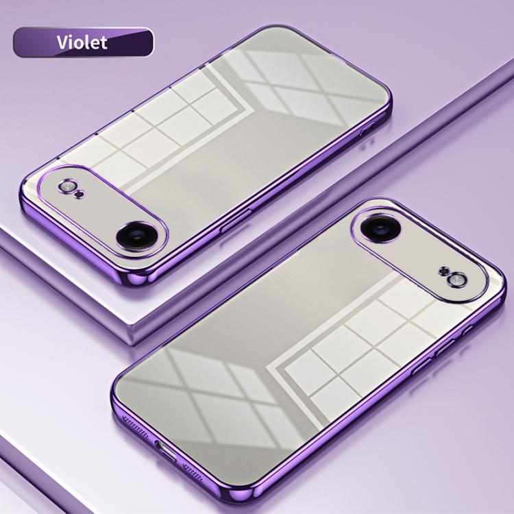 Coque de téléphone transparente à trous fins, série 2