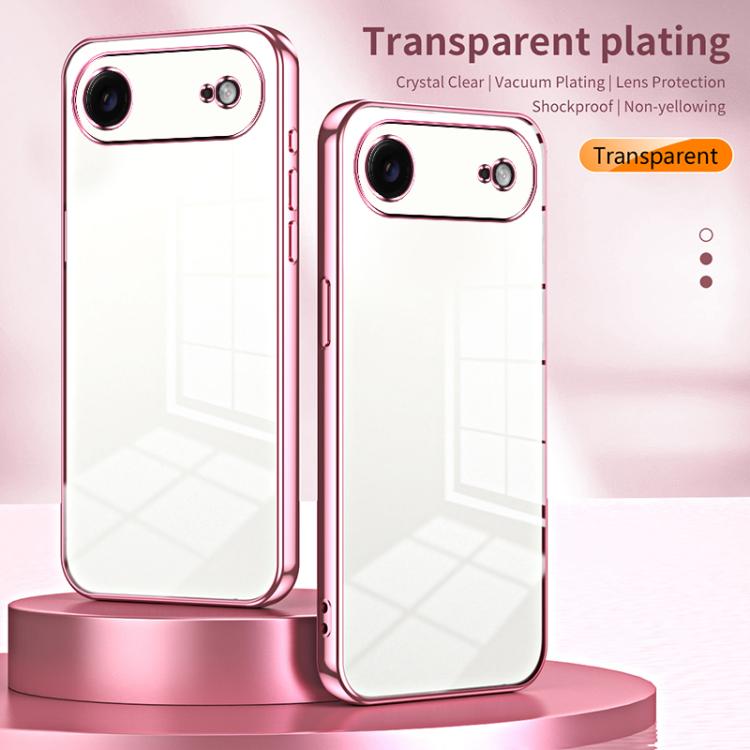 Coque de téléphone transparente à trous fins, série 2