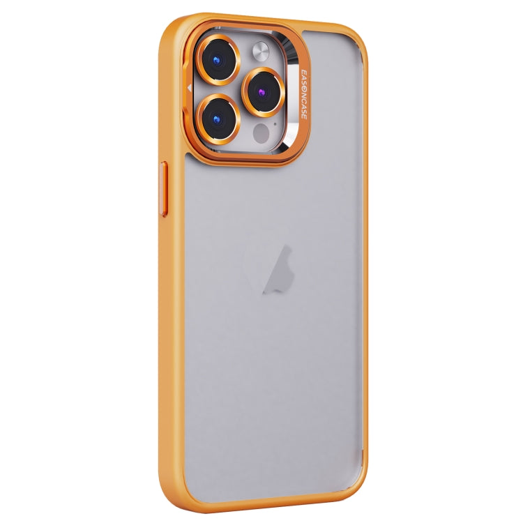 Coque de téléphone givrée en PC + TPU avec support d'objectif invisible, pour iPhone 15 Pro Max, iPhone 15 Pro, iPhone 15 Plus, iPhone 15