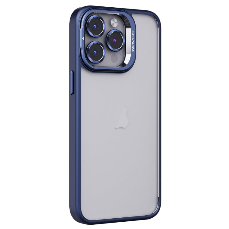 Coque de téléphone givrée en PC + TPU avec support d'objectif invisible, pour iPhone 15 Pro Max, iPhone 15 Pro, iPhone 15 Plus, iPhone 15