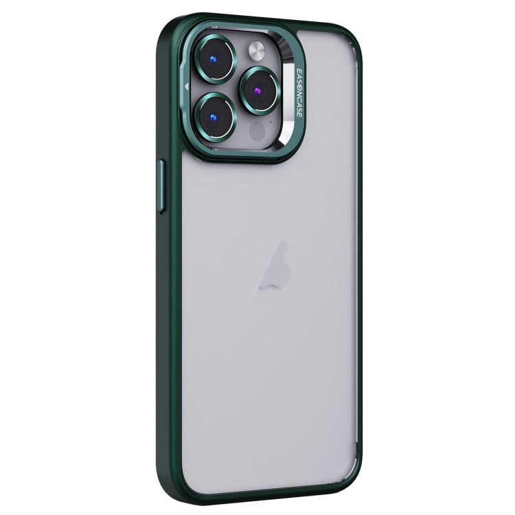 Coque de téléphone givrée en PC + TPU avec support d'objectif invisible, pour iPhone 15 Pro Max, iPhone 15 Pro, iPhone 15 Plus, iPhone 15