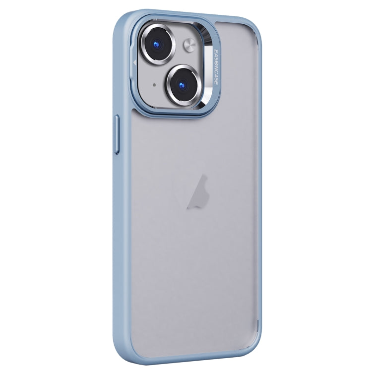 Coque de téléphone givrée en PC + TPU avec support d'objectif invisible, pour iPhone 15 Pro Max, iPhone 15 Pro, iPhone 15 Plus, iPhone 15