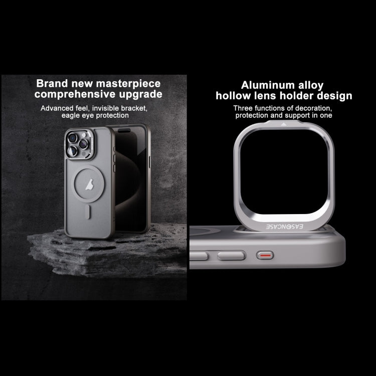 Invisible Lens Holder PC + TPU Frosted MagSafe Phone Case, For iPhone 14 Pro, For iPhone 14 Pro Max, For iPhone 13 Pro Max