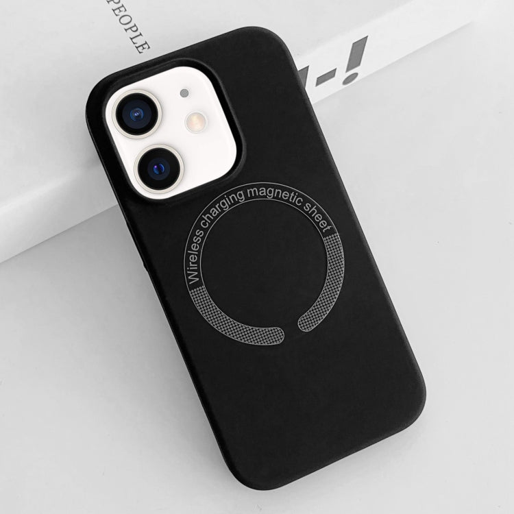 MagSafe Magnetic Liquid Silicone Phone Case, For iPhone 11