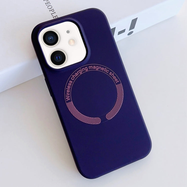 MagSafe Magnetic Liquid Silicone Phone Case, For iPhone 11