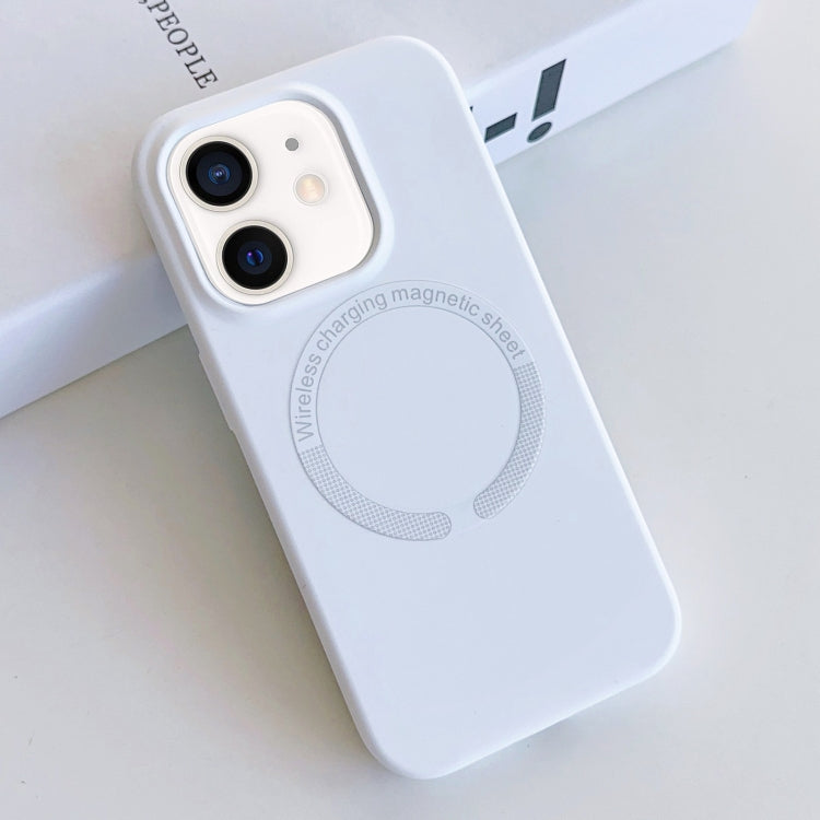 MagSafe Magnetic Liquid Silicone Phone Case, For iPhone 11