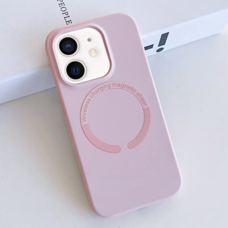 MagSafe Magnetic Liquid Silicone Phone Case, For iPhone 11