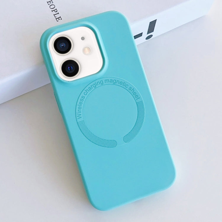 MagSafe Magnetic Liquid Silicone Phone Case, For iPhone 13, For iPhone 12