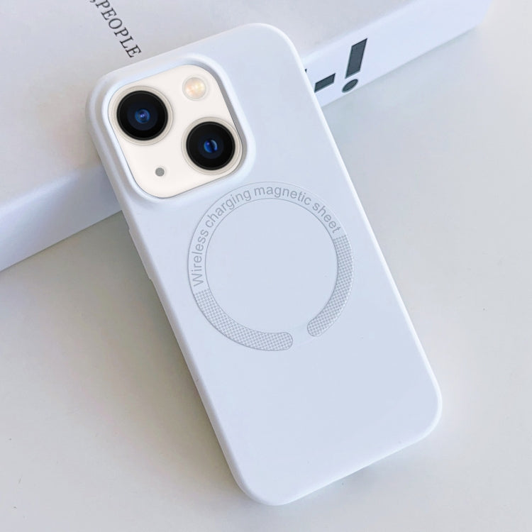 MagSafe Magnetic Liquid Silicone Phone Case, For iPhone 14 Plus, For iPhone 14