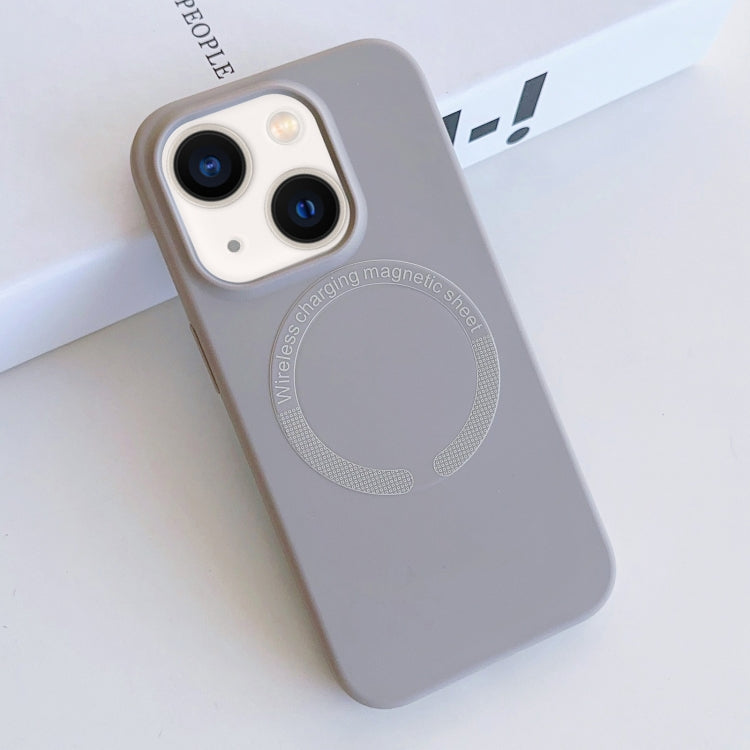 MagSafe Magnetic Liquid Silicone Phone Case, For iPhone 14 Plus, For iPhone 14