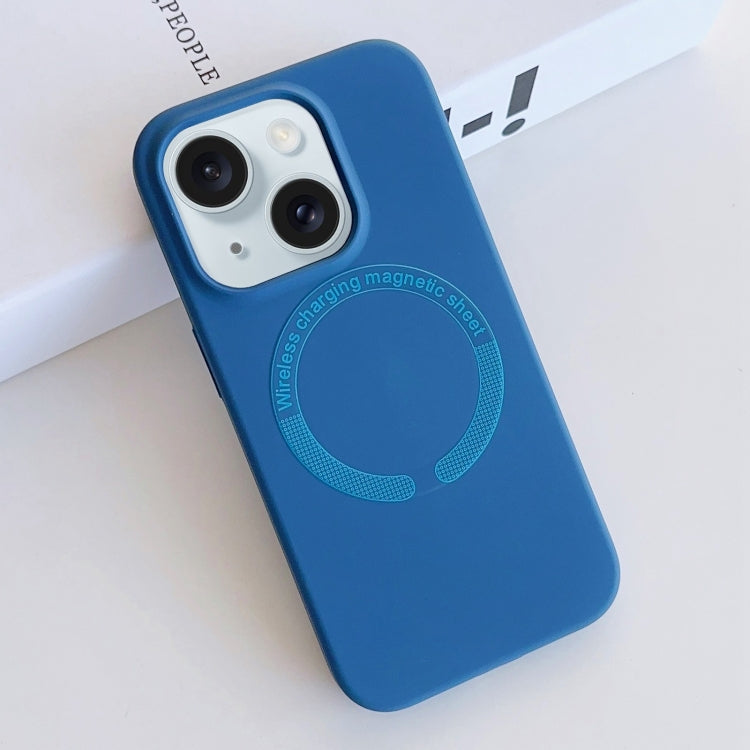 MagSafe Magnetic Liquid Silicone Phone Case, For iPhone 15 Plus, For iPhone 15