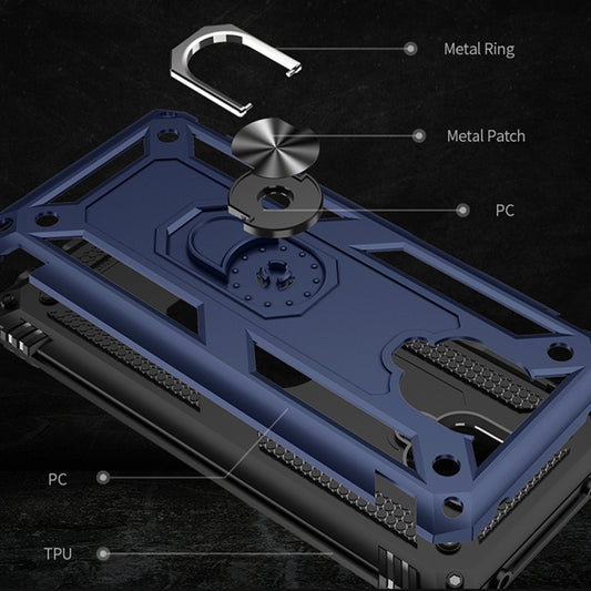 360-degree rotating stand holder on Redmi Note 9 Pro protective case detail