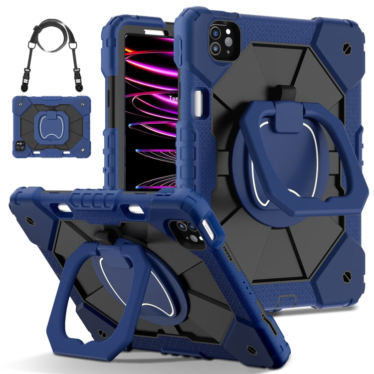 Contrast Color Robot Silicone Hybrid PC Tablet Case, Series 1