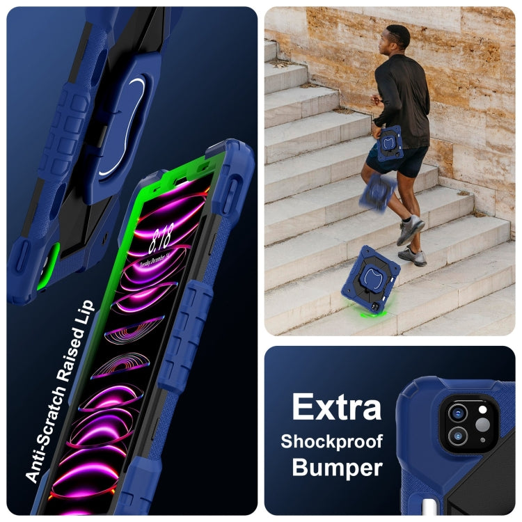 Contrast Color Robot Silicone Hybrid PC Tablet Case, Series 1