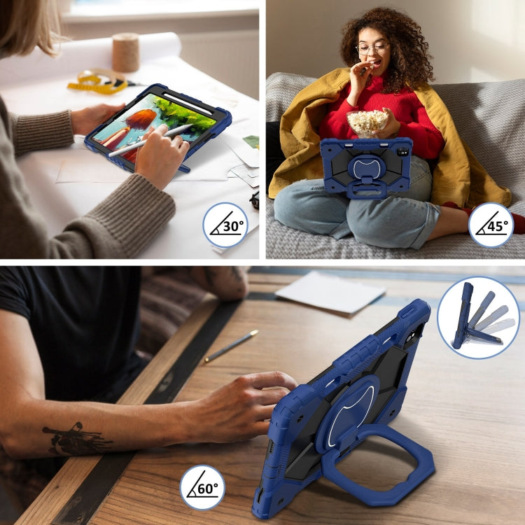 Contrast Color Robot Silicone Hybrid PC Tablet Case, Series 1