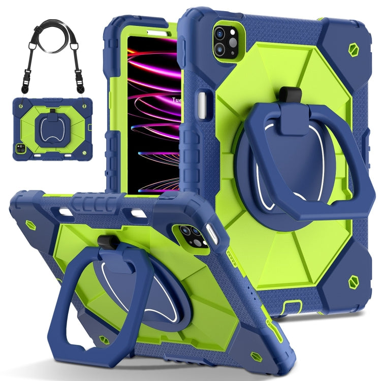 Contrast Color Robot Silicone Hybrid PC Tablet Case, Series 1
