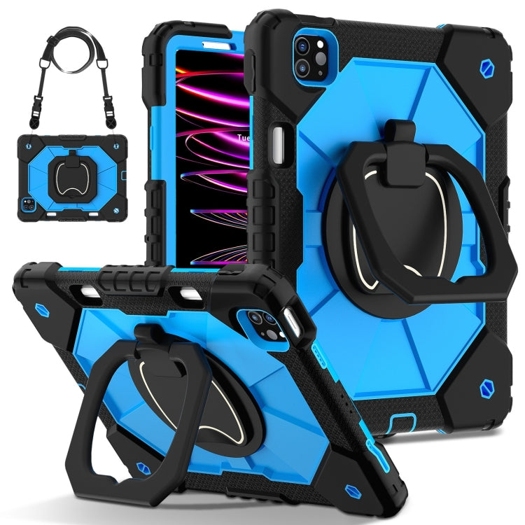 Contrast Color Robot Silicone Hybrid PC Tablet Case, Series 1