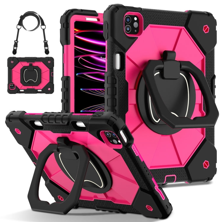 Contrast Color Robot Silicone Hybrid PC Tablet Case, Series 1