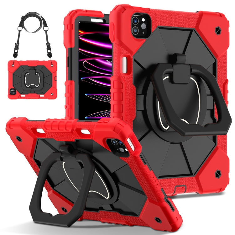Contrast Color Robot Silicone Hybrid PC Tablet Case, Series 1