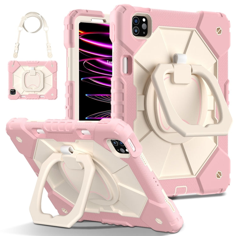 Contrast Color Robot Silicone Hybrid PC Tablet Case, Series 1