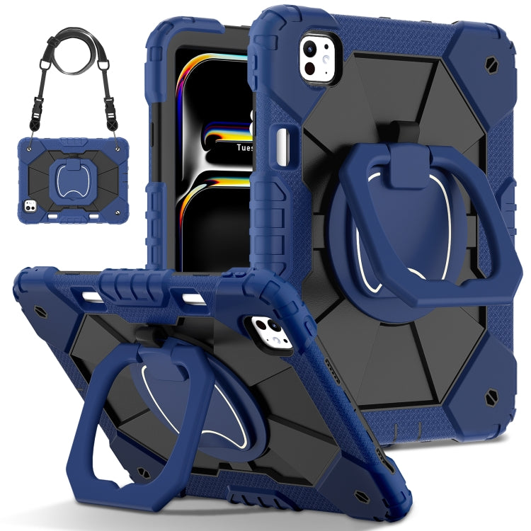 Contrast Color Robot Silicone Hybrid PC Tablet Case, Series 1