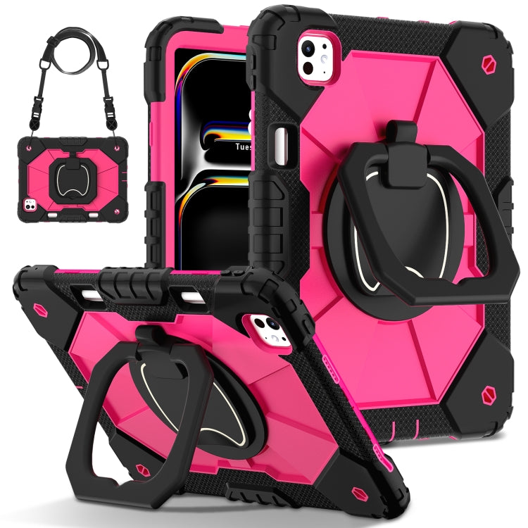 Contrast Color Robot Silicone Hybrid PC Tablet Case, Series 1