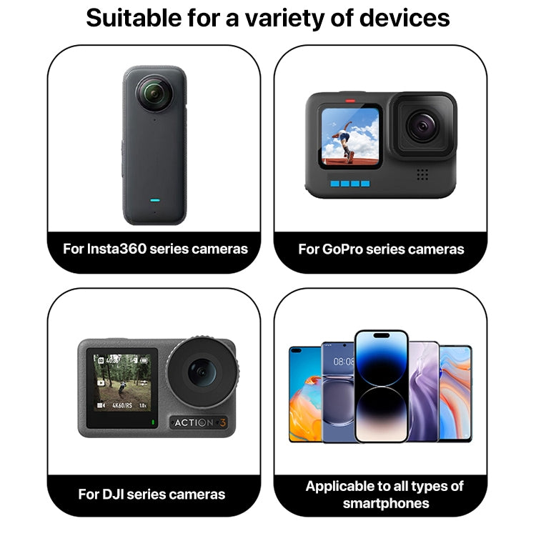 20cm Aluminium Extension Arm Hollow Grip Extender, 20cm