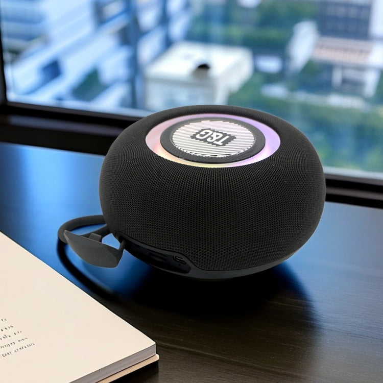 T&G TG-411 Portable Outdoor TWS Wireless Bluetooth Speaker with RGB Colorful Light, TG-411