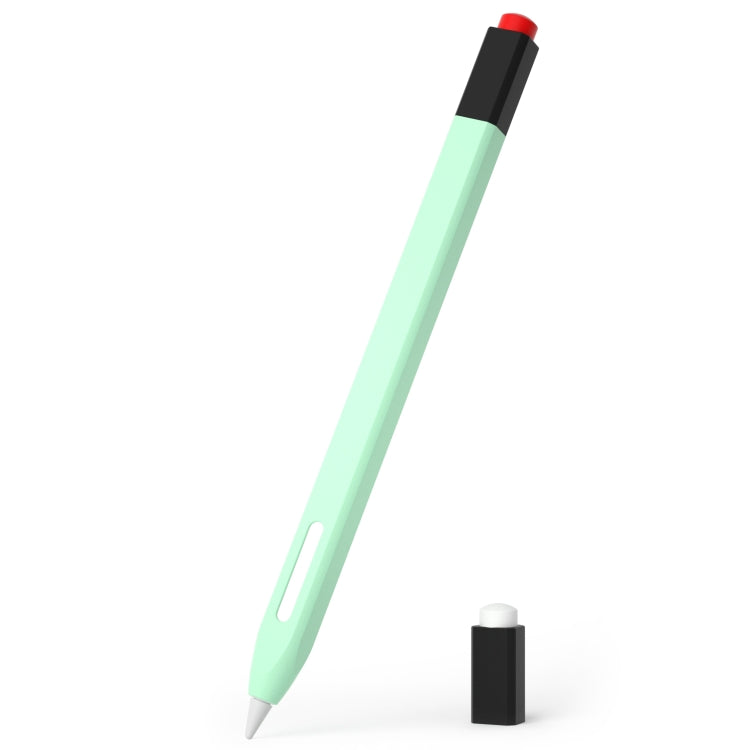Retro Pencil Style Stylus Pen Protective Case, For Apple Pencil 2