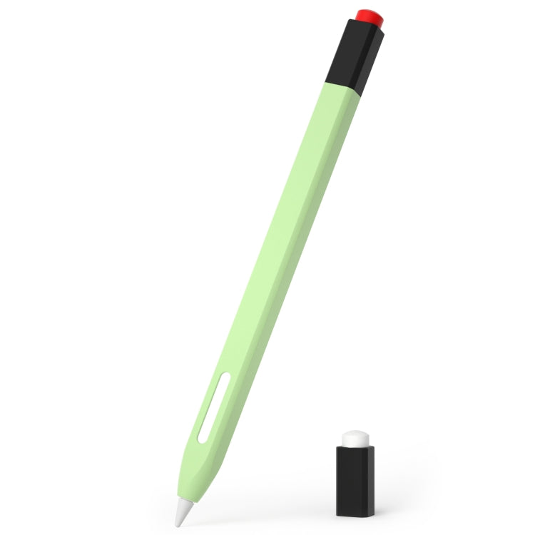 Retro Pencil Style Stylus Pen Protective Case, For Apple Pencil 2