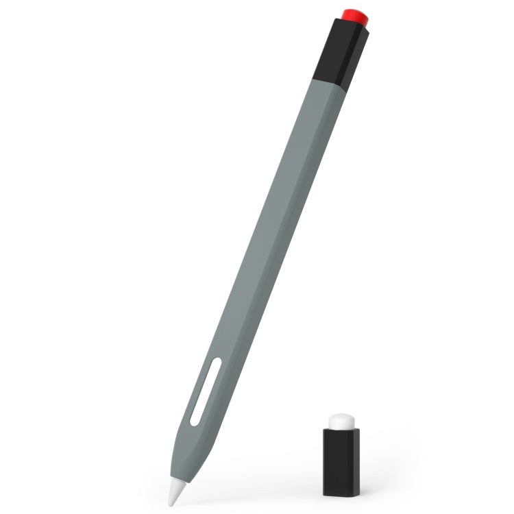 Retro Pencil Style Stylus Pen Protective Case, For Apple Pencil 2