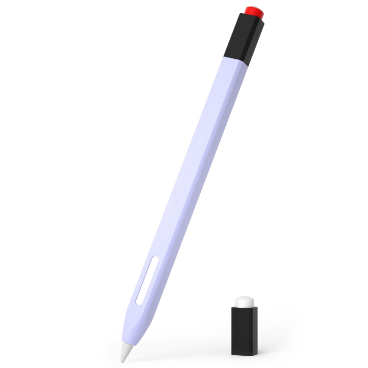 Retro Pencil Style Stylus Pen Protective Case, For Apple Pencil 2