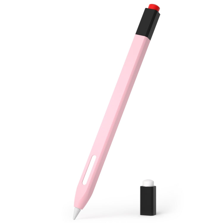Retro Pencil Style Stylus Pen Protective Case, For Apple Pencil 2