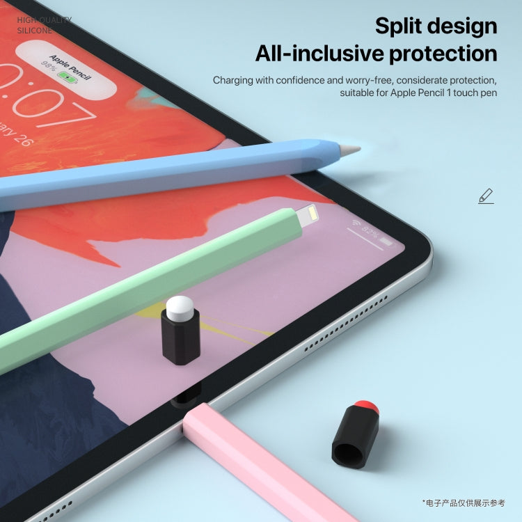 Retro Pencil Style Liquid Silicone Stylus Case, For Apple Pencil 1