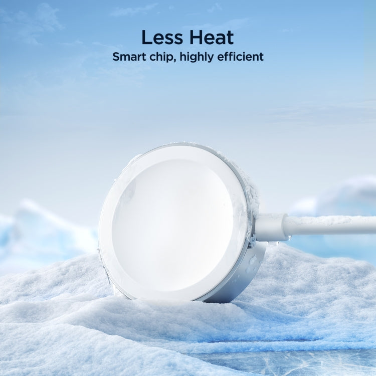 JOYROOM S-IW007 3 in 1 USB to Dual 8 Pin + Magnetic Watch Wireless Charging Data Cable, Length: 1.2m, S-IW007