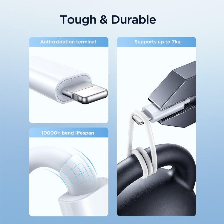 JOYROOM S-IW008 3 in 1 USB to 8 Pin + USB-C/Type-C + Magnetic Watch Wireless Charging Data Cable, Length: 1.2m, S-IW008