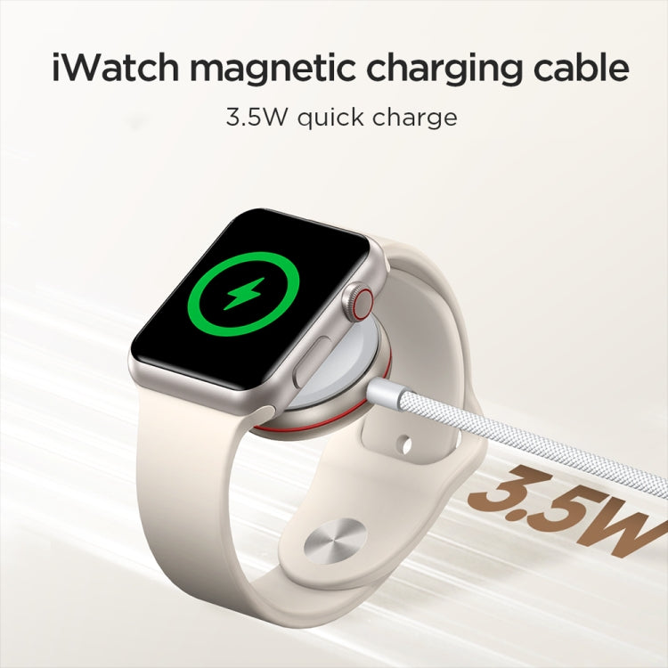 JOYROOM S-IW011 3.5W Magnetic Wireless Charger For Apple Watch Series, Length: 1.2m, S-IW011