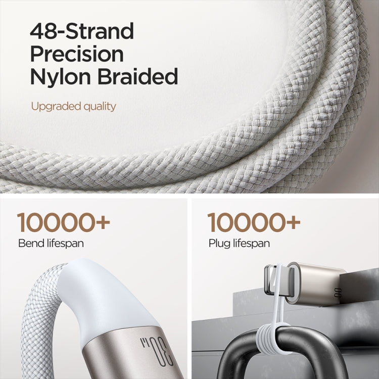 JOYROOM S-IW012 2 in 1 USB to 8 Pin + Magnetic Watch Wireless Charging Data Cable, Cable Length: 1.5m, S-IW012