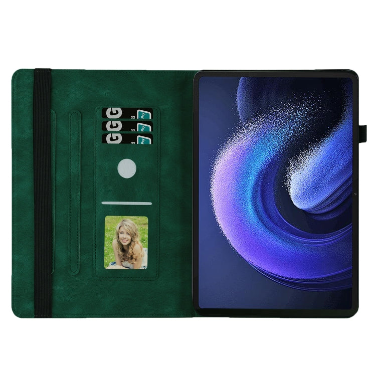 Big Butterfly Embossed Leather Tablet Case