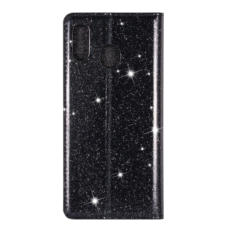 Ultrathin Glitter Magnetic Horizontal Flip Leather Case with Holder & Card Slots, For Samsung Galaxy A40, For Samsung Galaxy A60, For Samsung Galaxy A20LF, For Samsung Galaxy A30s / A50 / A50s