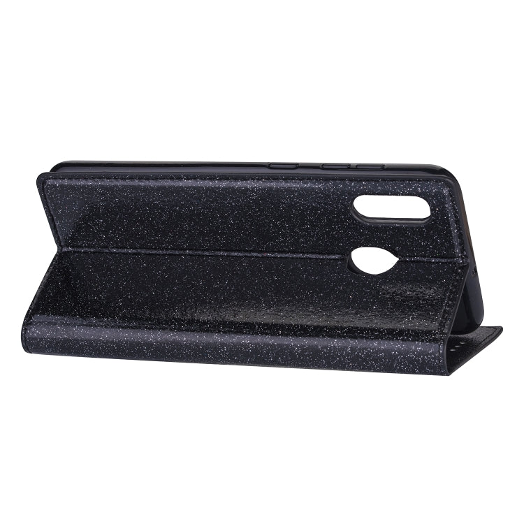 Ultrathin Glitter Magnetic Horizontal Flip Leather Case with Holder & Card Slots, For Samsung Galaxy A40, For Samsung Galaxy A60, For Samsung Galaxy A20LF, For Samsung Galaxy A30s / A50 / A50s