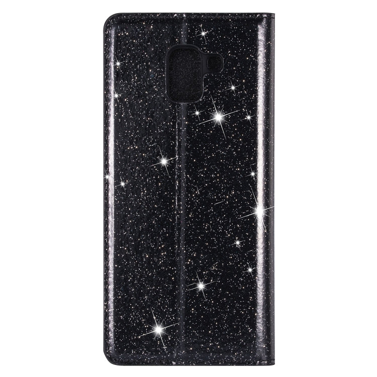 Ultrathin Glitter Magnetic Horizontal Flip Leather Case with Holder & Card Slots, For Samsung Galaxy J6 (2018), For Samsung Galaxy J6+, For Samsung Galaxy Note 8, For Samsung Galaxy Note 9
