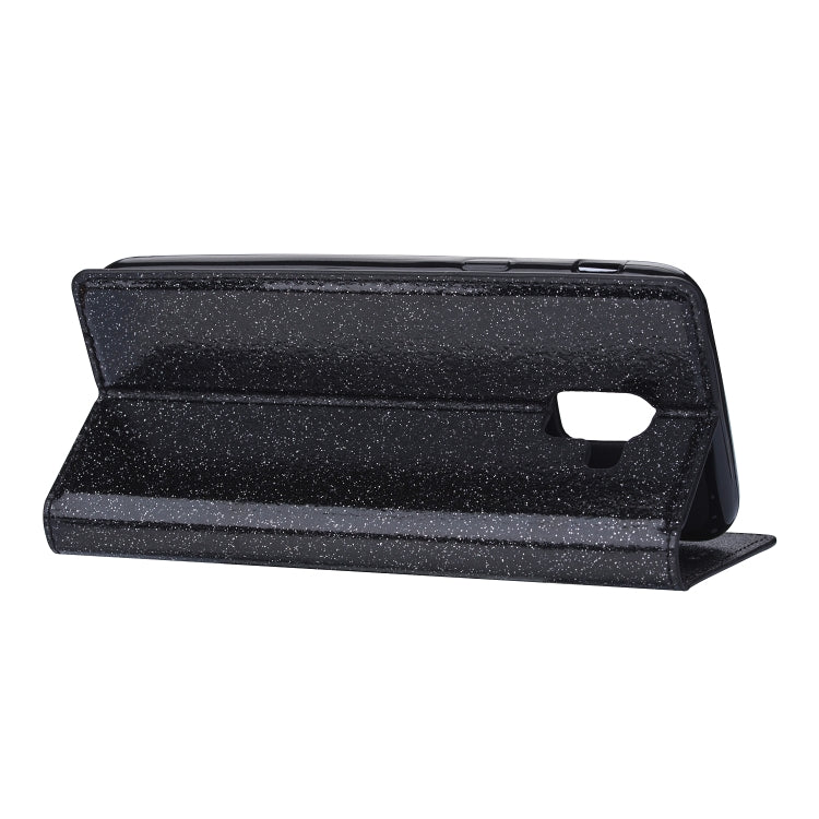 Ultrathin Glitter Magnetic Horizontal Flip Leather Case with Holder & Card Slots, For Samsung Galaxy J6 (2018), For Samsung Galaxy J6+, For Samsung Galaxy Note 8, For Samsung Galaxy Note 9