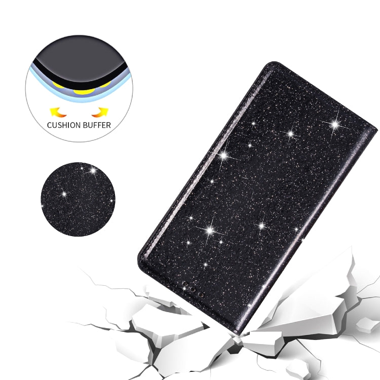 Ultrathin Glitter Magnetic Horizontal Flip Leather Case with Holder & Card Slots, For Samsung Galaxy S20, For Samsung Galaxy S20+, For Samsung Galaxy S20 Ultra, For Samsung Galaxy M30
