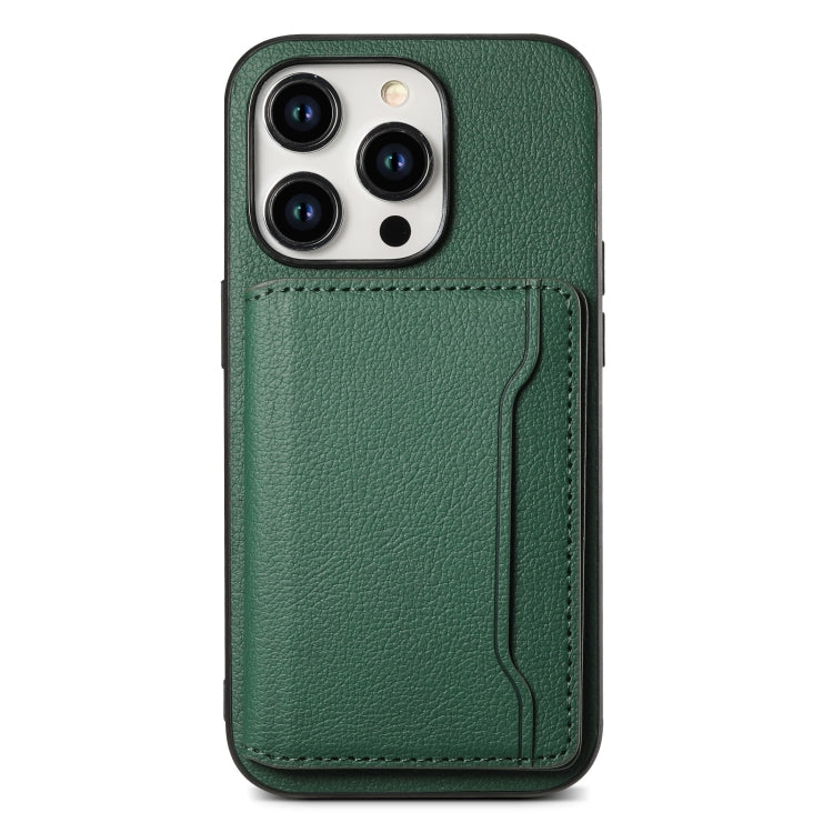 Calf Texture Card Bag Design Full Coverage Phone Case, For iPhone 12 Pro Max, For iPhone 11 Pro Max, For iPhone 11, For iPhone 11 Pro