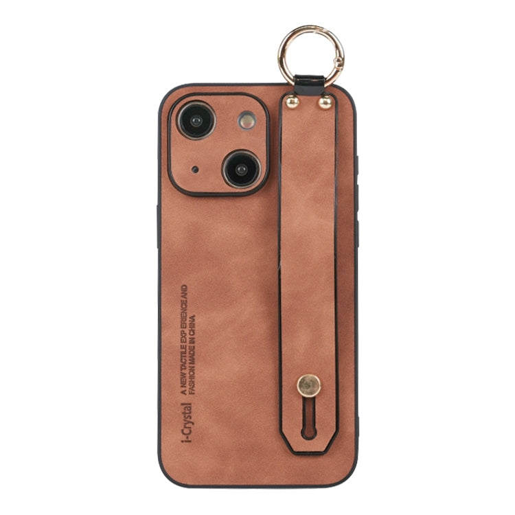 Lambskin Wristband Holder Phone Case, For iPhone 13 Pro Max, For iPhone 13 Pro, For iPhone 13, For iPhone 12